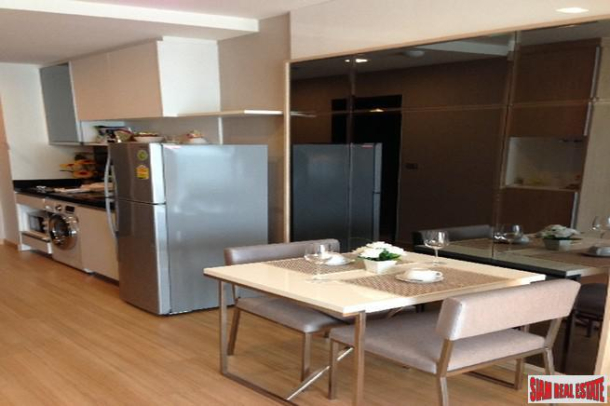 Sky Walk Condo | Large Quality Studio Condo - Unblocked Views on High Floor & Close to BTS Phra Khanong.-5