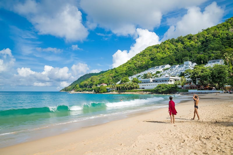 Nai Harn Beach in Rawai, Mueang Phuket