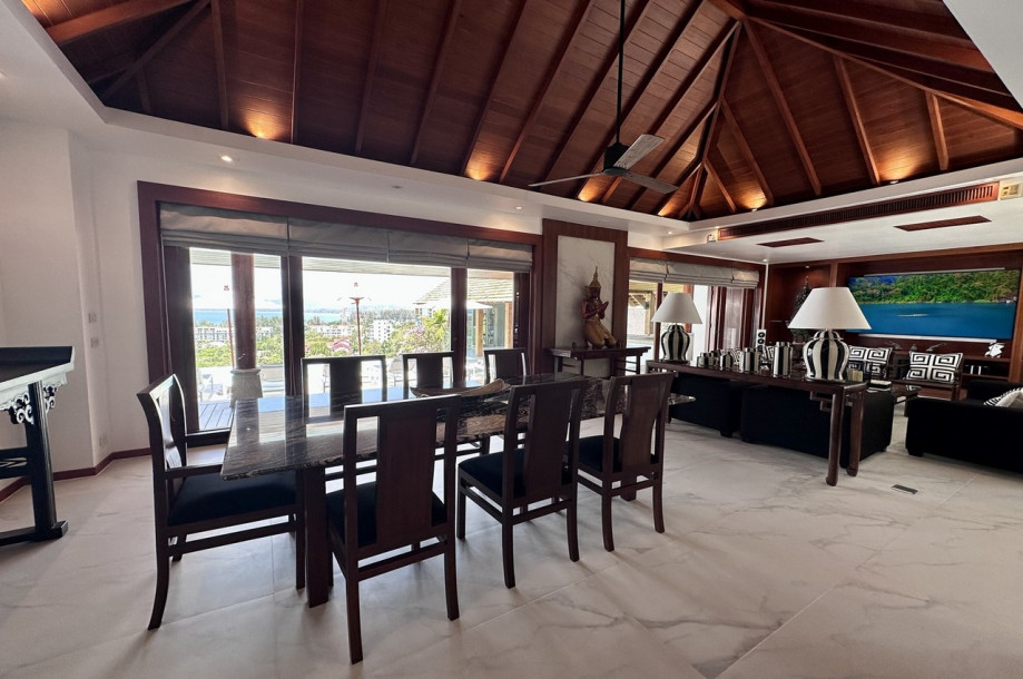 Luxurious 5 Bed 5 Bath Villa For Rent in the Baan Thai Surin Hill Estate | Baan View Talay | Sea View Zenith Villa-48