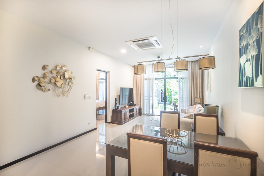 Saiyuan Estate // 2 bed 2 bath semi-detached corner villa 10 mins drive to Nai Harn beach-13