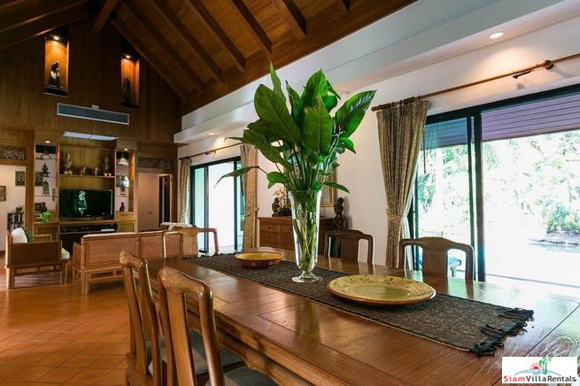 Nai Harn Baan Bua // 3 Bed + 1 office 3 bathroom Canal View Pool Villa In 10 Mins to Nai Harn beach-6