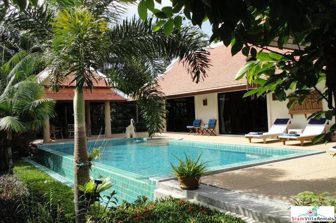 Nai Harn Baan Bua // 3 Bed + 1 office 3 bathroom Canal View Pool Villa In 10 Mins to Nai Harn beach-1