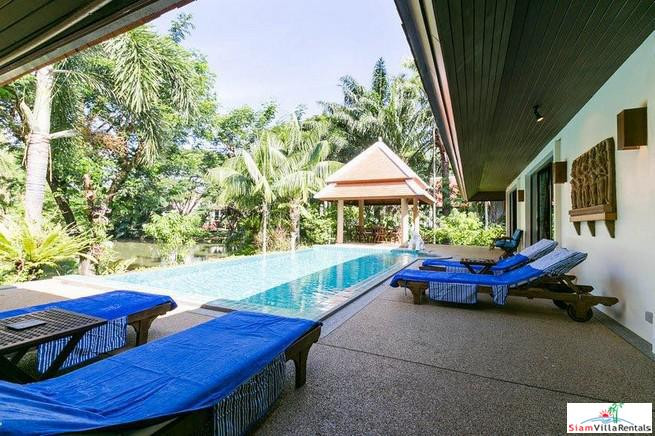 Nai Harn Baan Bua // 3 Bed + 1 office 3 bathroom Canal View Pool Villa In 10 Mins to Nai Harn beach-15