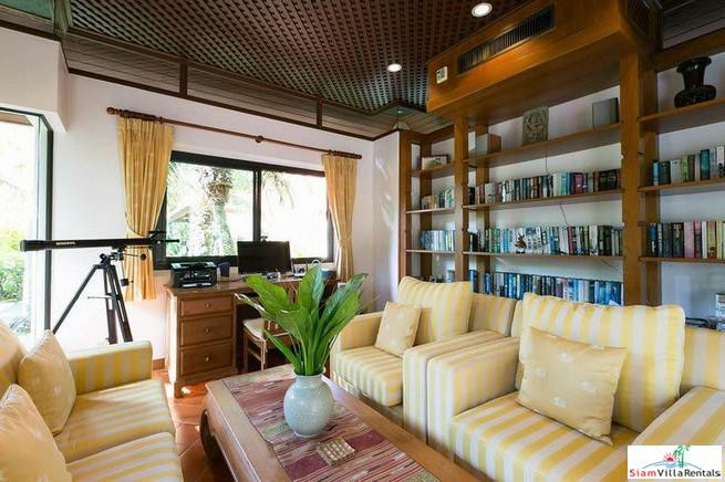 Nai Harn Baan Bua // 3 Bed + 1 office 3 bathroom Canal View Pool Villa In 10 Mins to Nai Harn beach-7