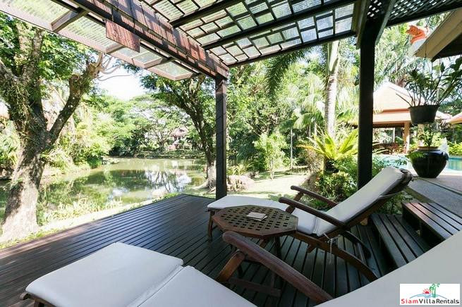 Nai Harn Baan Bua // 3 Bed + 1 office 3 bathroom Canal View Pool Villa In 10 Mins to Nai Harn beach-14