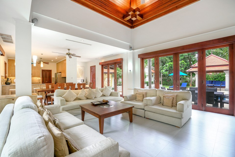 Sai Taan Villas // Renovated 5 bed 5 bath pool villa in top estate near Laguna Phuket-5