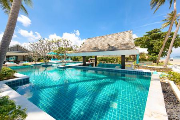 KOH SAMUI STUNNING BEACHFRONT VILLA FOR SALE-1