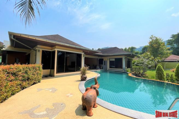 Unique Three Bedroom Pool Villa on the Lake + 4 Bungalows for sale in   Khuekkhak, Phangnga-1