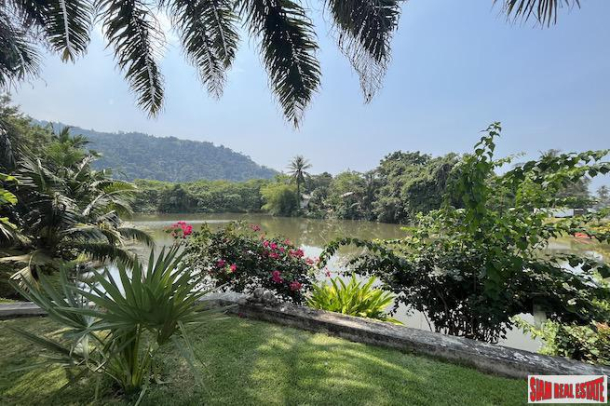 Unique Three Bedroom Pool Villa on the Lake + 4 Bungalows for sale in   Khuekkhak, Phangnga-21